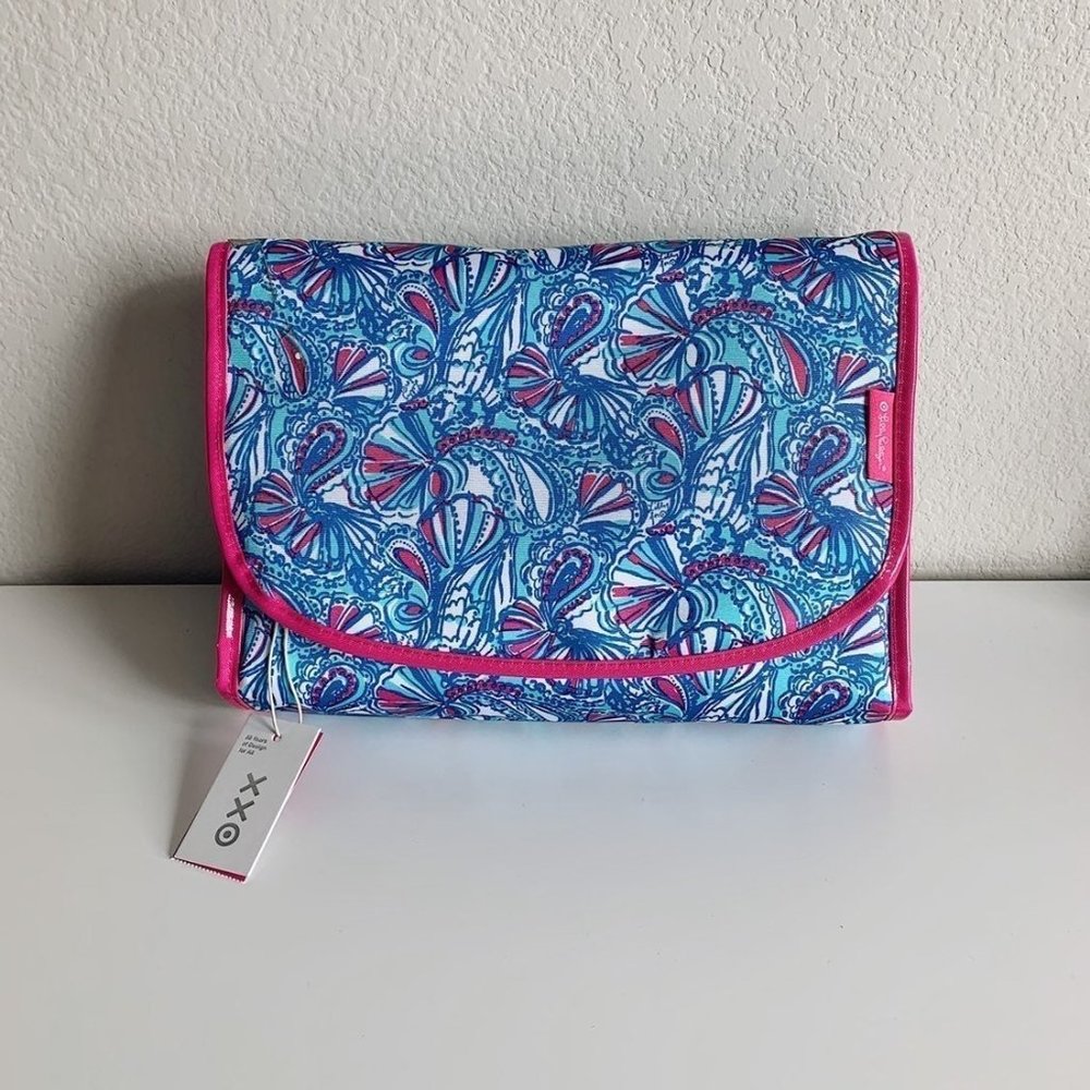 Lily Pulitzer Cosmetic and Jewlery travel Case